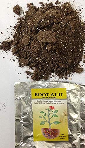 ROOT AT IT Mycorrhiza Germinador Aeropónico de Semilla Orgánica Aeropónica 50 gm para 2500 plaquetas o Semillas